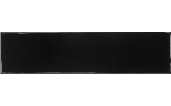 Wandfliese black 7,5 x 30 cm